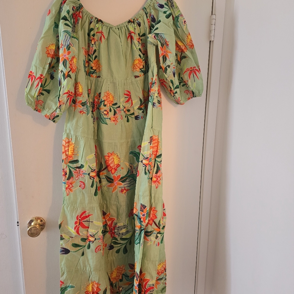 Farm Rio Tiered Mididress - Picture 5 of 11